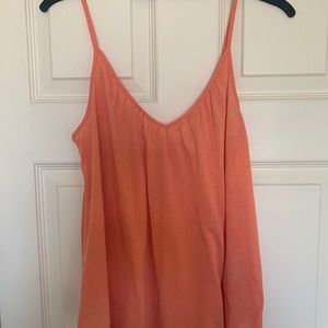 Orange tank top